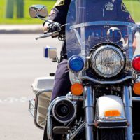 CHP officer on motorcycle