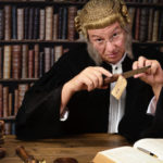 judge holding Knife judge holding Knife