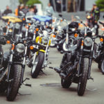 A bunch of motorcycles A bunch of motorcycles